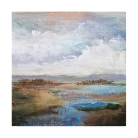 Karen Hale 'Along The Stream' Canvas Art,24x24